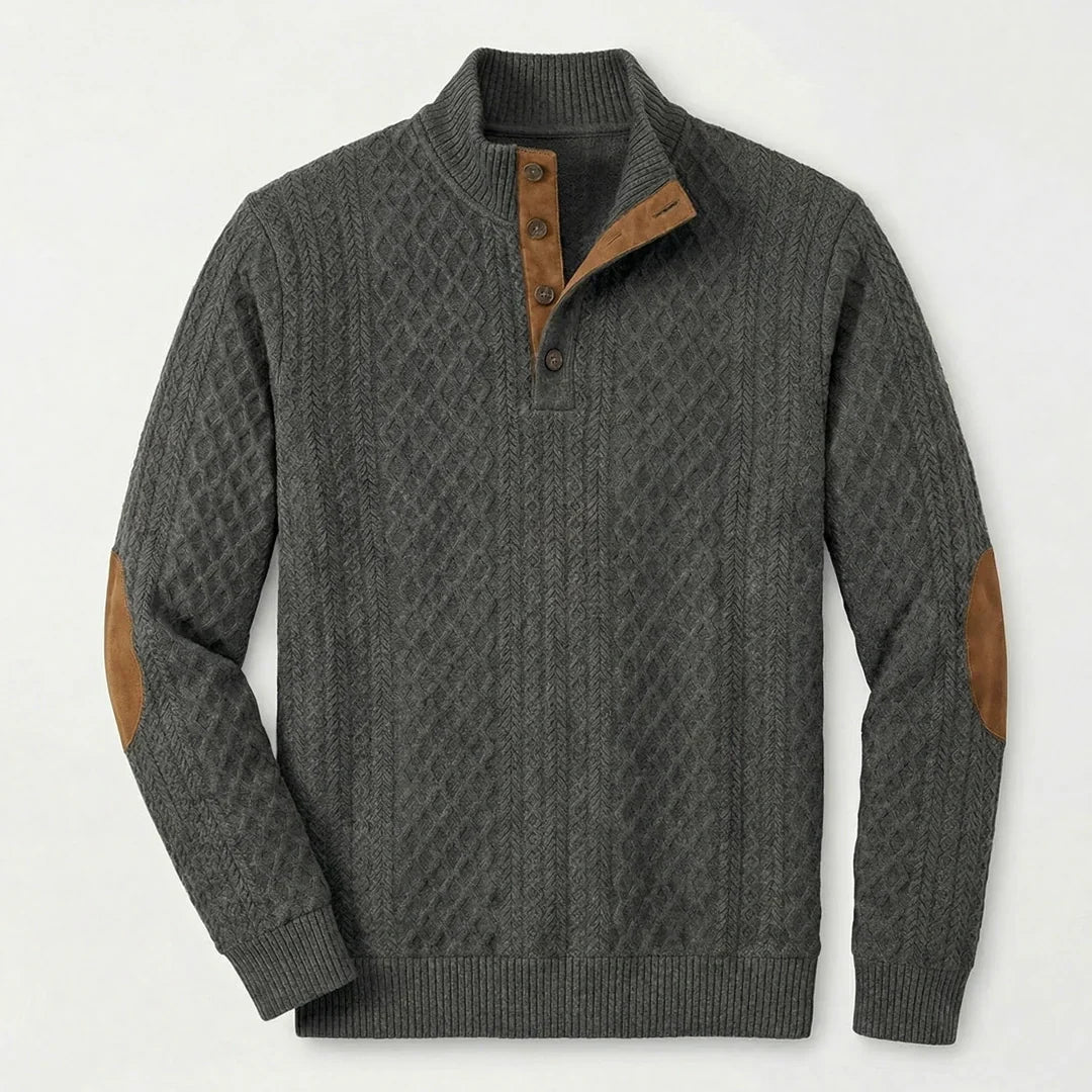 Crown - Men's Classic High Collar Pullover