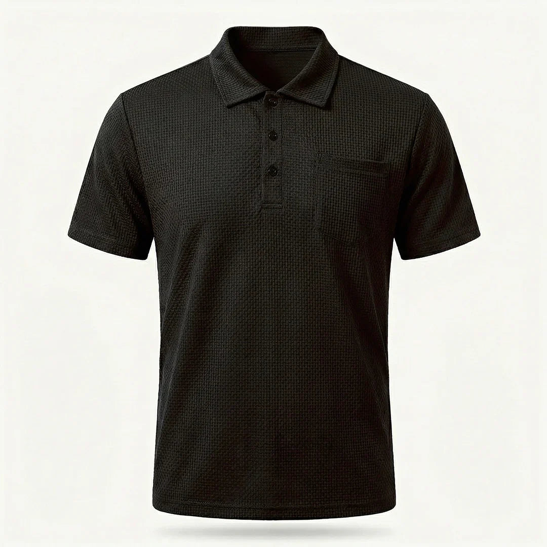Capri - Men's Ultra Comfortable Pocket Polo Shirt
