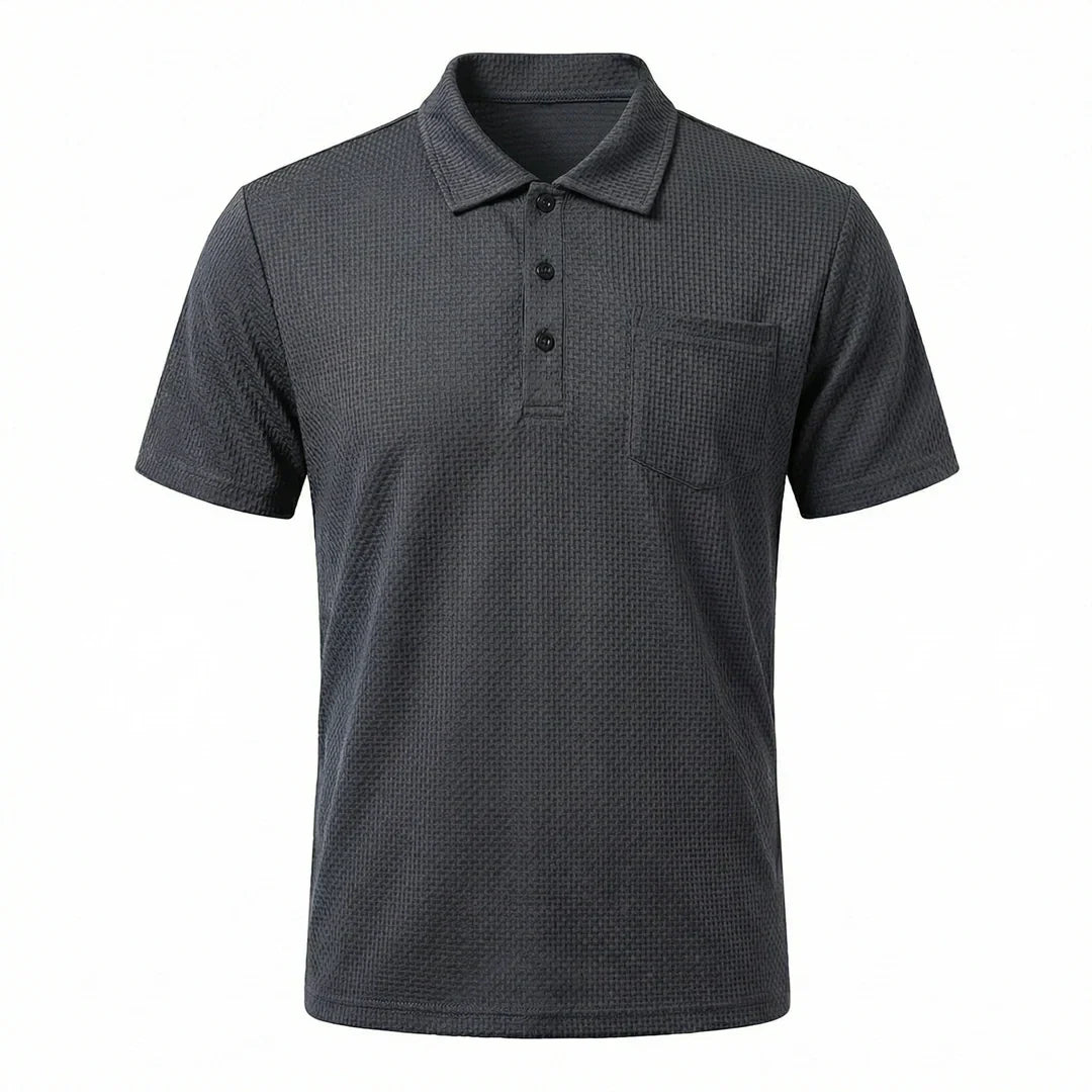 Capri - Men's Ultra Comfortable Pocket Polo Shirt