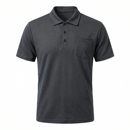 Capri - Men's Ultra Comfortable Pocket Polo Shirt