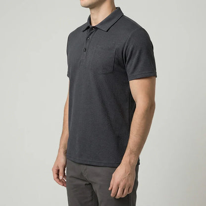 Capri - Men's Ultra Comfortable Pocket Polo Shirt