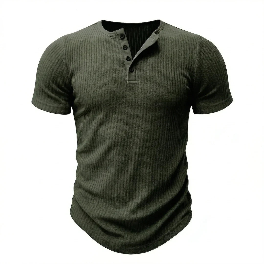 Siena - Men's Ultra Comfortable Henley Shirt