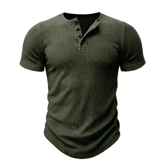 Siena - Men's Ultra Comfortable Henley Shirt