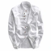 Kyoto - Men's Ultra Comfortable Band Collar Shirt