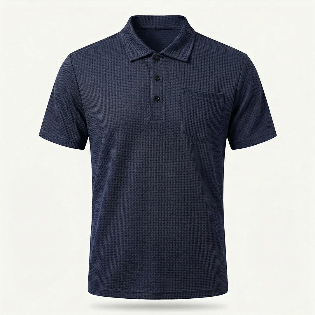 Capri - Men's Ultra Comfortable Pocket Polo Shirt